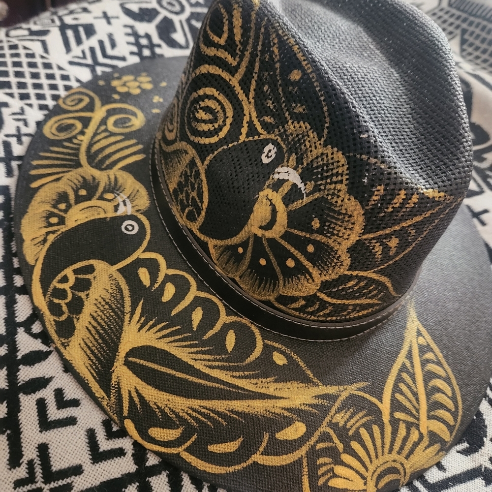 Handpainted mexican hat